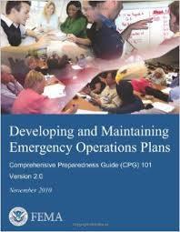 Comprehensive Preparedness Guide (CPG) 101 Two part document o Main document; details for planners who want depth o Appendix Summarizes the planning process in the main document