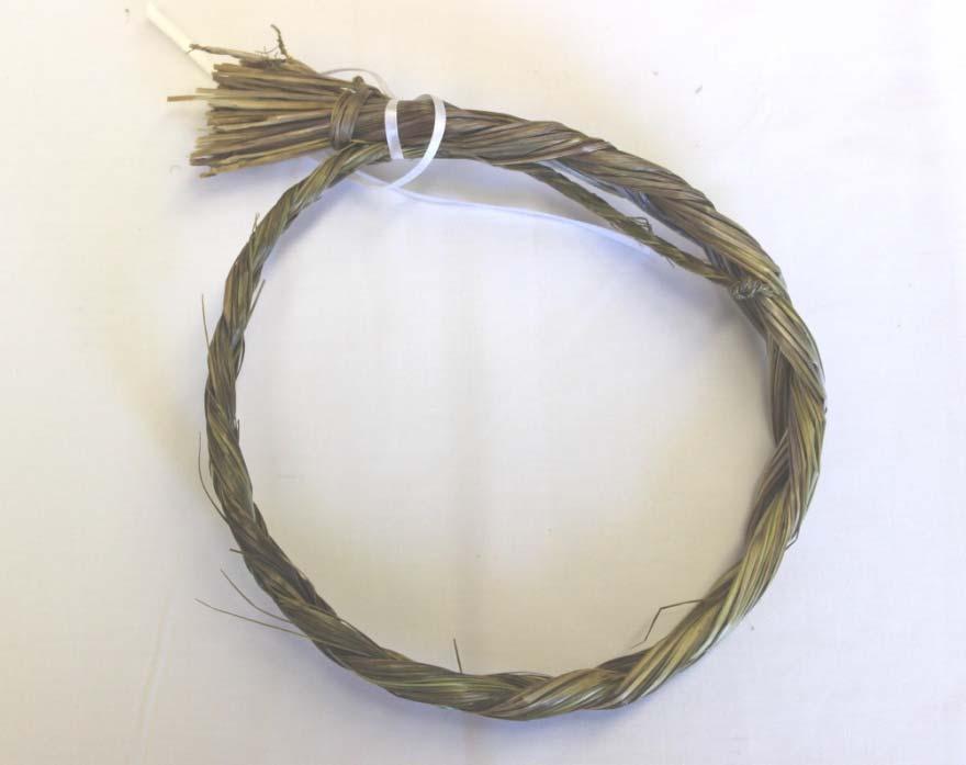 Sweetgrass Sweetgrass used in smudging ceremony to bring positive energy.