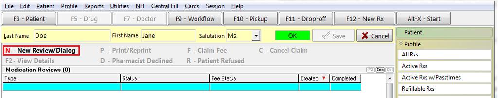 Patient Letters Patient letters can be generated manually from the patient profile or automatically during workflow.