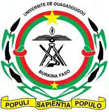 UFR/SVT, University of Ouagadougou, Burkina Faso 4 Institute of Parasitology,