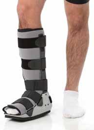 Give Your Broken Fibula the Boot Abroken fibula may be very painful, but sitting on the couch and letting it heal on its own is probably not the best approach.