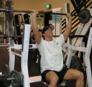 Remember to keep your core tight. 4 sets at 12, 10, 8, 6 reps increasing the weight every set.
