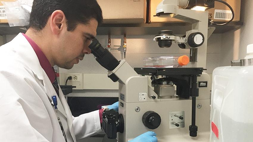 David Machado-Aranda, M.D., assistant professor of surgical critical care at Michigan Medicine, and current K12 scholar. What research have you focused on during this fellowship?