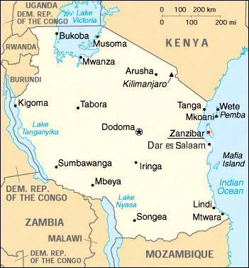 Tanzania I. Background Total Population 35,922,454 a Total Number of Districts 123 b Basic Coverage Indicators www.un.org/works/business/tanzania.