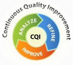 CQI Approach Continuous Quality Improvement: Tangible framework to operationalise improvements to eye care at PHC level Methodology: working