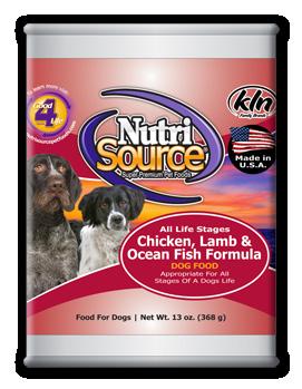 Chicken & Rice Formula Canned Dog Food Lamb & Rice Formula Canned Dog Food Available in: 13 oz.
