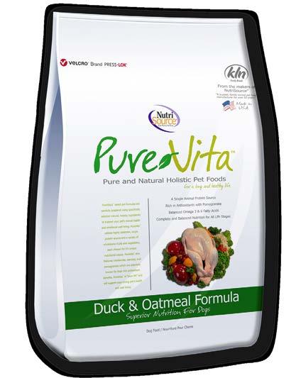 PureVita Chicken & Brown Rice Formula combines tasty chicken with wholesome rice and a select variety of nutritious fruits and vegetables to deliver a healthy and delicious, easy to digest meal your