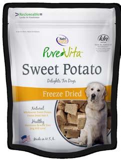 Freeze Dried Chicken Giblets, Freeze Dried Sweet Potato Calorie Content - Metabolizable Energy (calculated): 3,670 kcals per kg Small Dog Medium Dog Large Dog Feed as a treat or reward. 59.0% 3.5% 3.