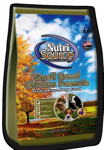 NutriSource Seafood Select Grain Free is made with delicious Salmon as the #1 ingredient that features excellent palatability, digestibility, and taste dogs love.