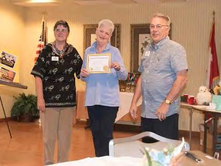 Welcome Marcie Wright! Inducted by Sue Schmidt Sponsored by Dave Tucker Welcome new member, Marcie! She joined our club on installation night.