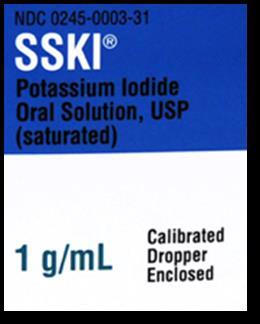 The Use of Potassium Iodide (SSKI ) Application of a saturated solution of potassium iodide (SSKI) immediately following silver diamine fluoride treatment is thought to decrease staining SSKI