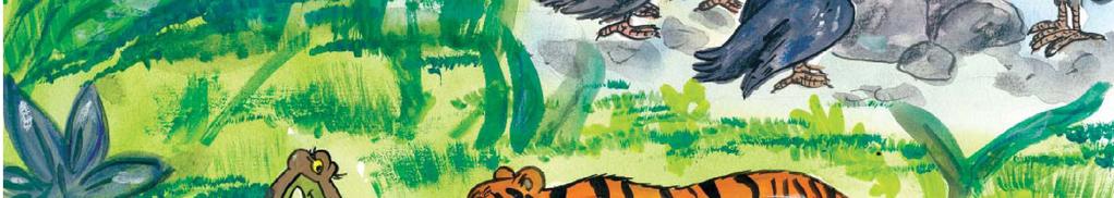 All the animals in the jungle are afraid of fire. Shere Khan is no exception. Tigers run if they see a fire. 26. Shere Khan is... A) a panther B) a tiger C) a python D) an eagle 27.