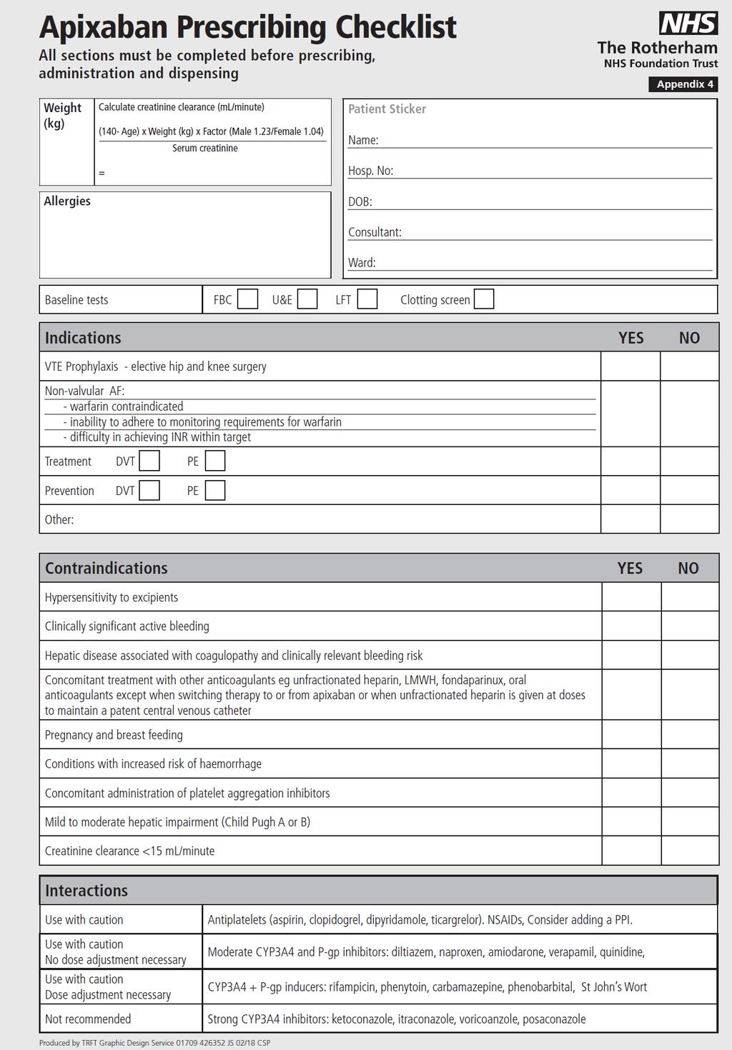 APPENDIX 4 Do not use or copy this example an original version of this form is available at