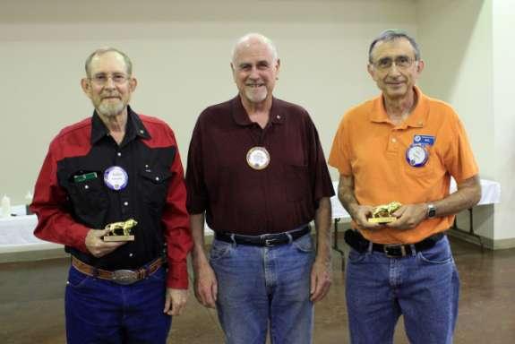VP Bob Shipe presented Outstanding Lion Awards to Lions Harold Tannehill and Bill Higdon for all of their hard work doing Pediavision Screenings at schools and churches over the