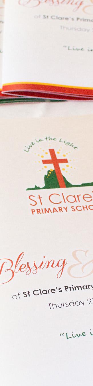 Our Professional Learning Community focuses on coherence, collective responsibility and capacity building. St Clare s promotes a consistent approach to improving the health and safety of all.