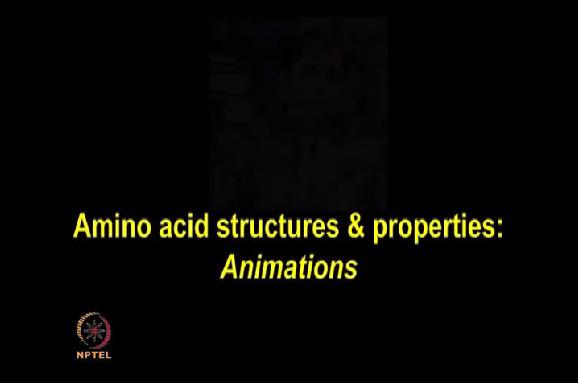 is used for the protein concentration determination. (Refer Slide Time: 07:28) I will refresh some of the concepts discussed in the amino acid structures and properties in following animation.