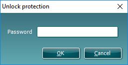 pressing OK To permanently disable the Password Protection: Go to and select Menu Setup Password protection Type in your
