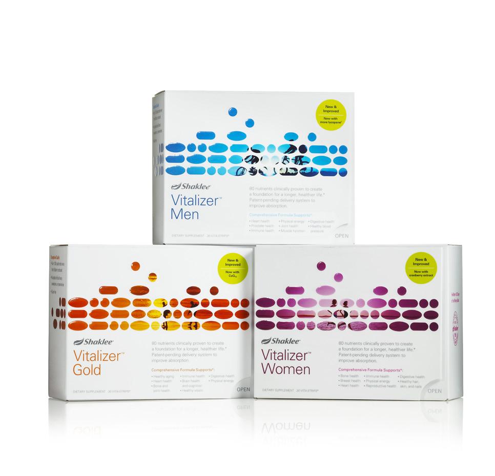 Shaklee Vitalizer Changing Brands Can Change Your Life THE CHALLENGE DID YOU KNOW? SOLUTION Vitamins are essential to life. They help keep your cells healthy and working properly.