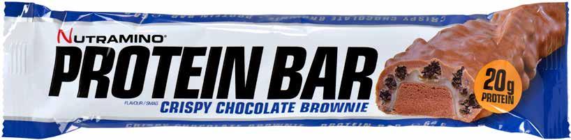 The bar is for you who wants the muscle-building effect of protein after exercising - or you who wants a high-protein alternative to a snack on-the-go. Slip it in your sports bag or have it on the go.