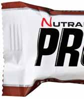 PROTEIN BAR VANILLA & CARAMEL 64 g Nutramino Protein bar Vanilla & Caramel is an irresistible protein bar with a delicious combination of soya crisps, soft caramel and vanilla flavour.