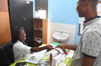 a travel reimbursement, a mosquito net, or a birth kit as an incentive. Additionally, in some sites, couples who attended ANC together received priority in line.