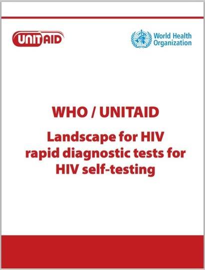 WHO/UNITAID landscape Costs range from: US$ 28-40 (sale in high-income countries) US$ 3.