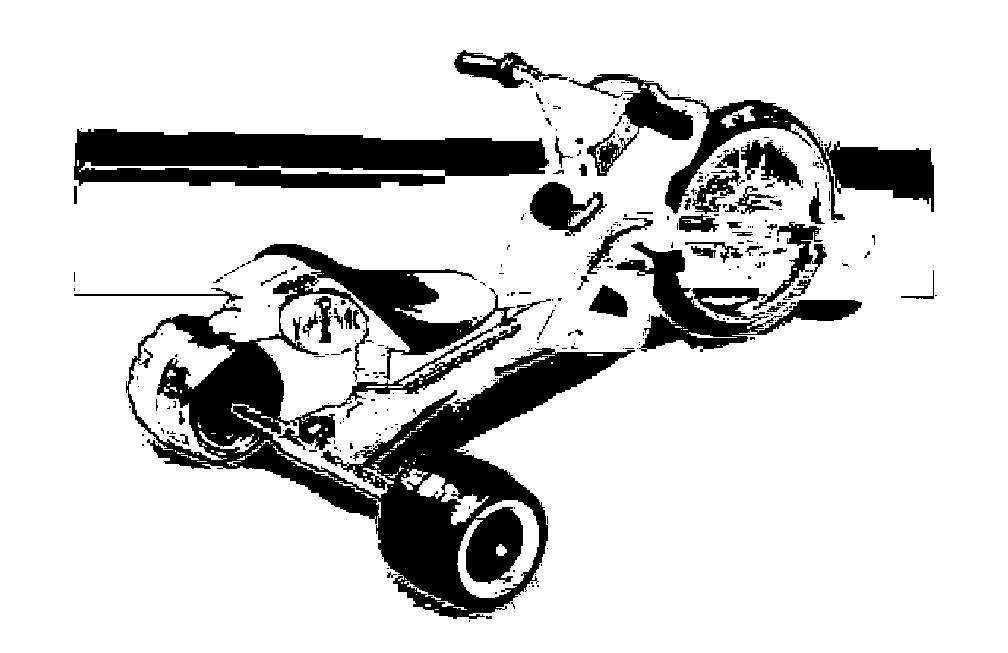 69. In addition to The Green Machine concepts with dual-stick steering and oversized front tire, NSP also developed concepts for The Green Machine tricycle with handlebars, as set forth in these