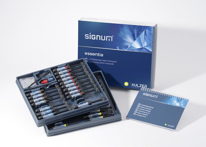 Signum composite Our Signum composite veneering system is ideal for veneering metal frameworks. For long lasting restorations and exemplary occlusal comfort.