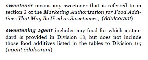There are however a few ingredients we understand that are not captured by this definition. These include the following.