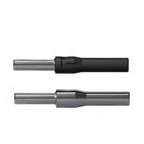 Insert the reamer pilot into the face reamer and tighten the side set screw (Figure