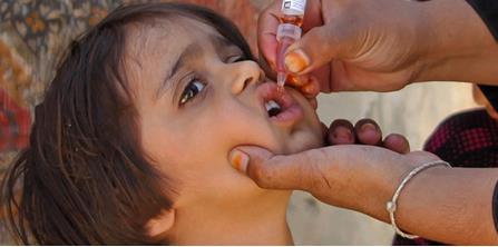 Polio WHO had a target of eradication in 2000 postponed to 2018 In 2002 Europe was declared free of polio 1/200 cases are asymptomatic