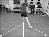 Test Demonstrates balance & strength with sagittal plane motions