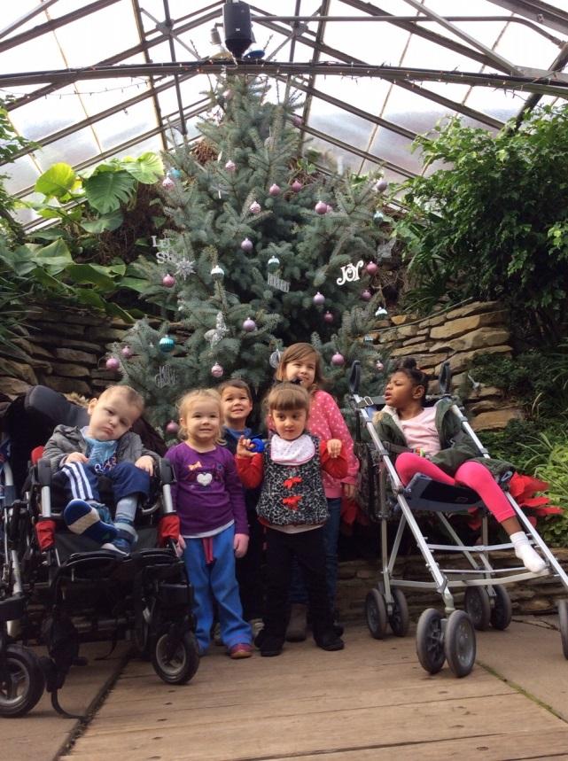 Students in Bright Futures Preschool have had a busy couple weeks, taking a wonderful field trip to the Rockefeller Green House, learning how to assemble a sandwich, working on holiday decorations