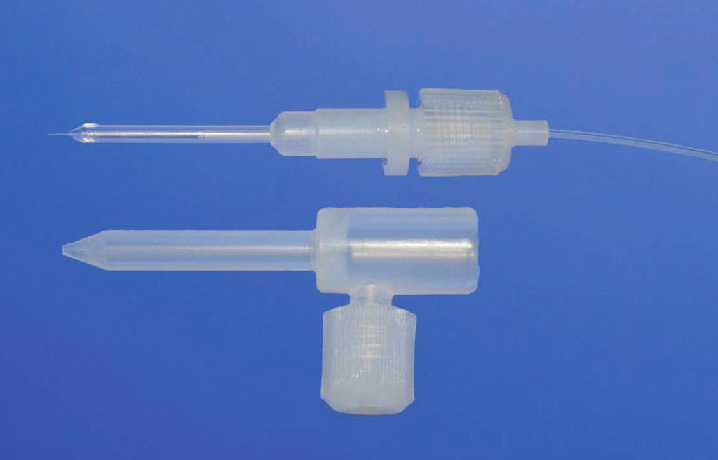 C-Flow Design - Body Unlike all other PFA nebulizers, the C-Flow is unique in that the body assembly is comprised of two molded PFA parts: an outer body and an inner body that supports the capillary.