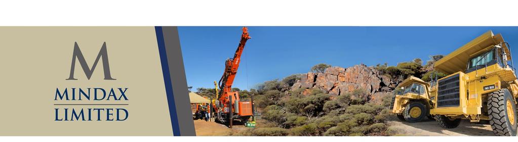 ASX ANNOUNCEMENT SCOUT DRILLING COMPLETED ON KELLERBERRIN URANIUM PROJECT ASX Code: MDX ABN: 28 106 866 442 Corporate Description Mindax's Mt Forrest Iron Project is progressing through feasibility