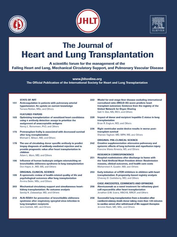 Author s Accepted Manuscript Low levels of physical activity predict worse survival to lung transplantation and poor early postoperative outcomesphysical activity level in lung transplantation James