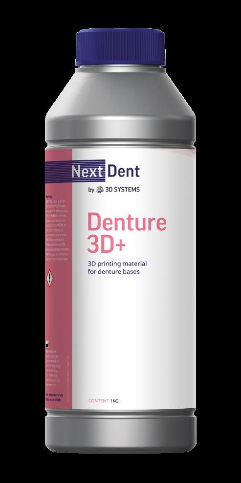 Denture 3D+ NextDent Denture 3D+ is a biocompatible Class IIa
