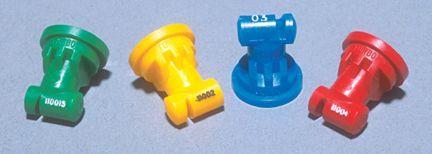 Different types of nozzles available.