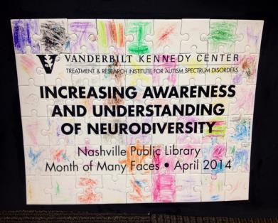 In 2014, just a year after starting a partnership with the Nashville Public Library, they introduced neurodiversity into their April