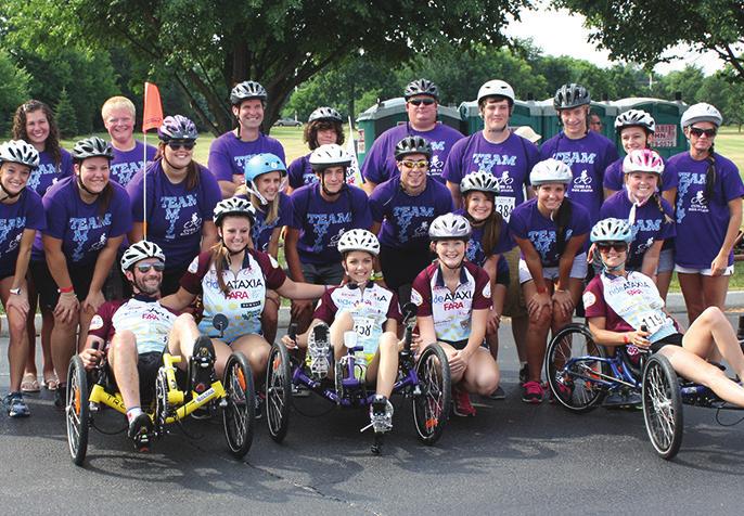 Fueled by the passion to do more for himself and the FA community, Bryant and his family completed a 2,500 mile bike ride from San Diego to Memphis to raise awareness and funds for FA research.