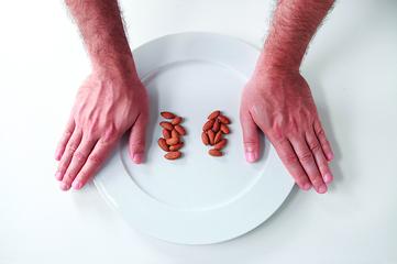Women - Eat 1 Thumb Size of Fat Per Meal Men - Eat 2 Thumb