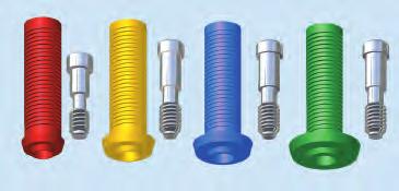 Direct To The Implant Non-Engaging Cylinder, Screw & Plug (CSP) SELECT UCLA NON-ENGAGING PLASTIC CYLINDER (CSP) The UCLA abutment system is the most widely used restorative concept for screw-retained
