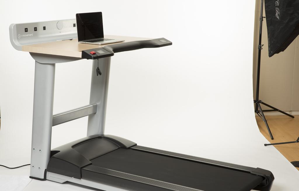 INMOVEMENT TREADMILL DESK WALK WHILE YOU WORK The InMovement TreadMill Desk leverages nearly five decades of quality and biomechanics excellence from the