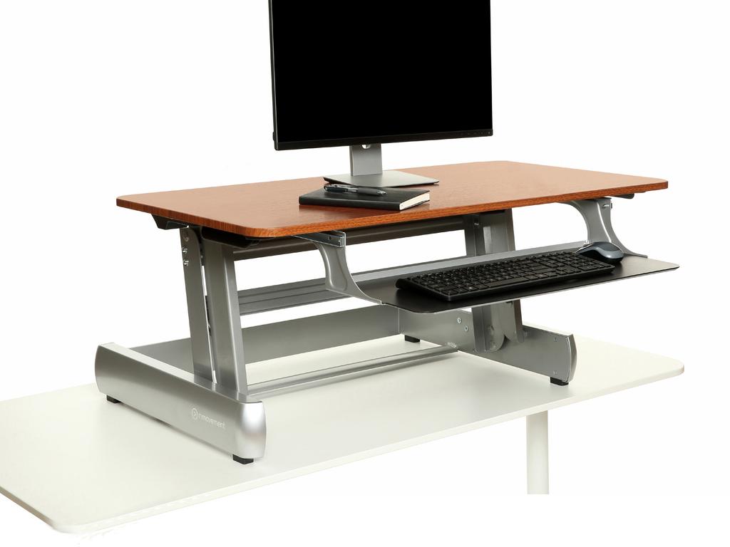 INMOVEMENT ELEVATE DESKTOP S E R I E S ELEVATE THE WAY YOU WORK Adjustable-height desks are ideal for business professionals looking to improve their health and reduce prolonged sitting during the
