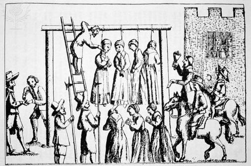 17 th century witch hunts in