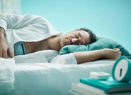 of users report feeling less tired during the day 2 For people who typically sleep <7 hours per night 10 1 Philips internal