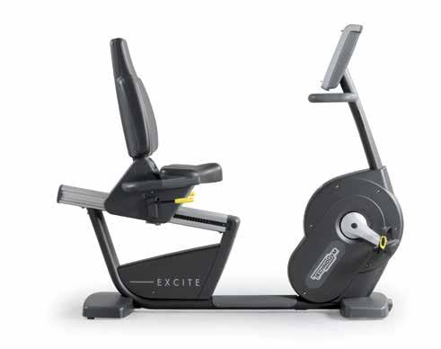 056 / 057 Recline The recumbent exercise bike with outstanding comfort and ergonomics. An ideal solution for those who prefer moderate cardio exercise to maintain and improve their fitness levels.