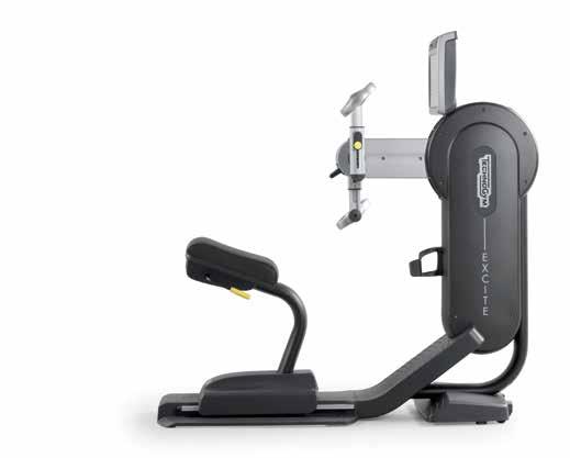 EXCITE+ LINE Top Professional cardio equipment for the best complete upper body workout. The cyclical movement effectively strengthens all torso, shoulder and arm muscles and increases stamina.