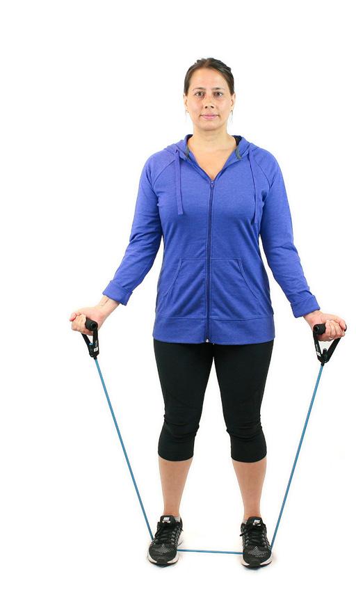 It is your responsibility to make sure that you are physically able and the resistance band is fit for use before using this equipment, including checking for any cracking, cuts or tears.
