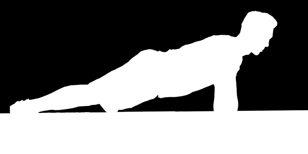 pushup position. Band will give that extra resistance you are looking for to increase your strength.